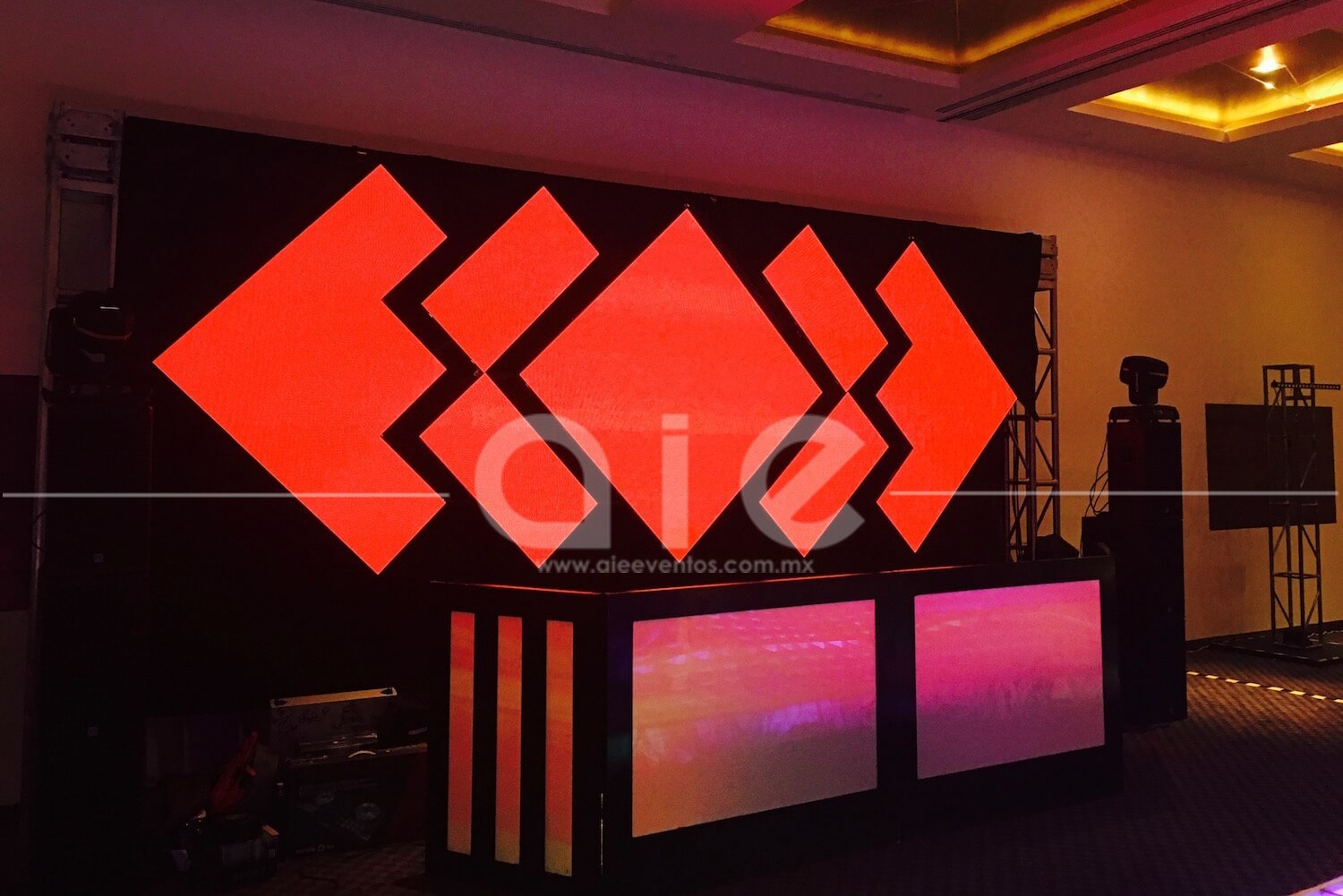 Pantalla led para eventos en Mexico 1 AiE Eventos